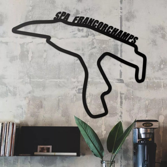 Spa - Francorchamps Formula 1 Metal Circuito